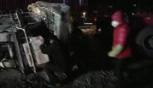 大爷翻车吃瓜事件视频大全